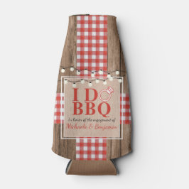 Porta-garrafa Rustic I Do CHURRASCO Casal Chá