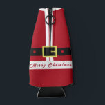 Porta-garrafa Santa Claus Christmas Bottle<br><div class="desc">Engraçados refrigeradores de Natal com Design de Papai Noel por MIGNED - Personalizáveis</div>