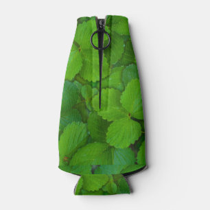 Porta-garrafa Santo Basil Tulsi Green Mint Folhas