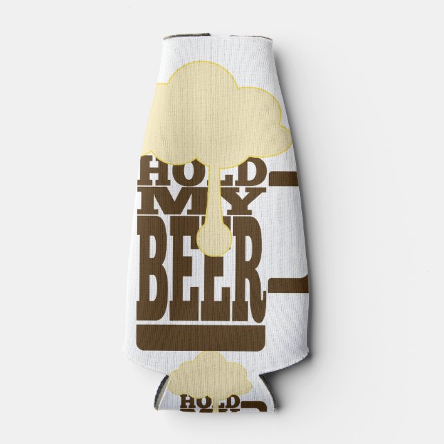 Porta-garrafa Segure minha cerveja (Frente)