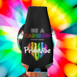 Porta-garrafa Seja um Arco-íris Descubra-se pela PrideVibe