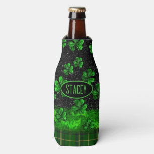 Porta-garrafa Shamrock festivo personalizado