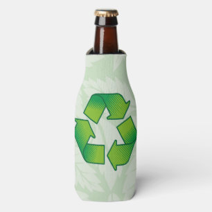 Porta-garrafa Símbolo do reciclagem