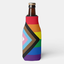 Sinalizador orgulho gay do arco-íris inclusivo Lgb