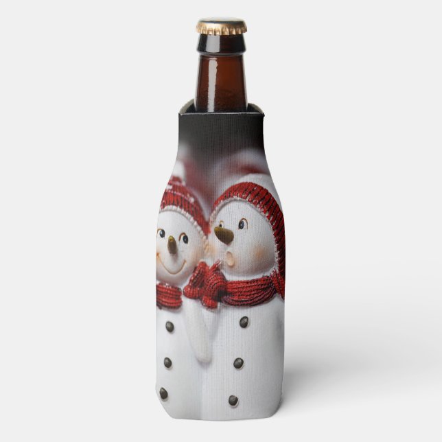 Porta-garrafa Snowman20150907 (Frente da Garrafa)