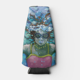 Porta-garrafa Sob Natação de água