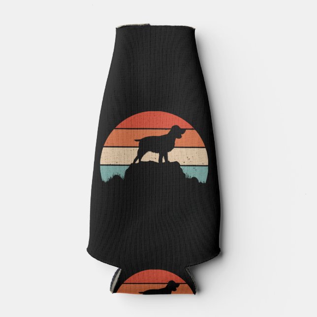 Porta-garrafa Spaniel de springer em inglês (Frente)