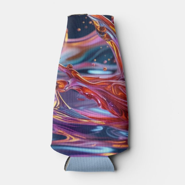 Porta-garrafa Splashing Color Liquids (Frente)