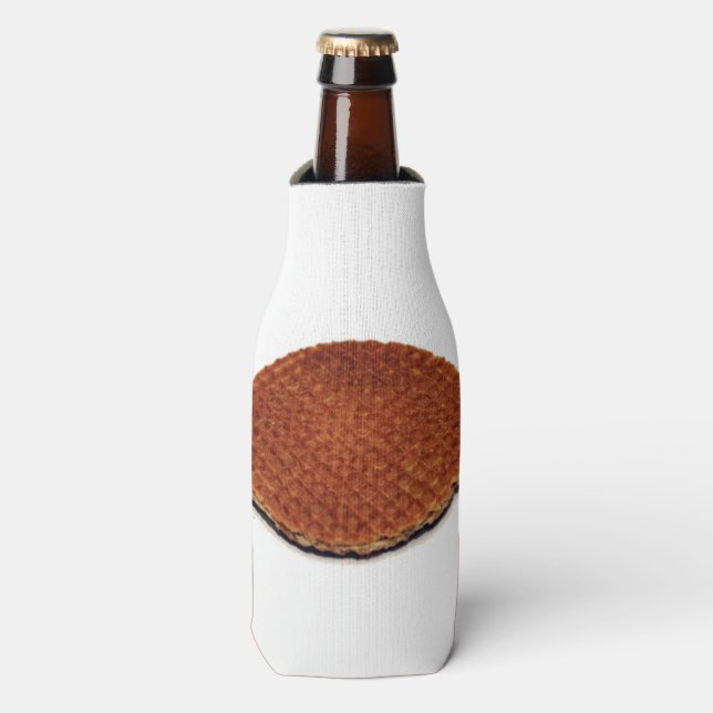 Porta-garrafa Stroopwafel (Frente da Garrafa)