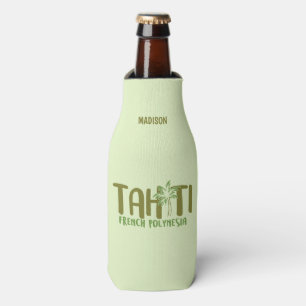 Porta-garrafa Taiti de nome e cor personalizada