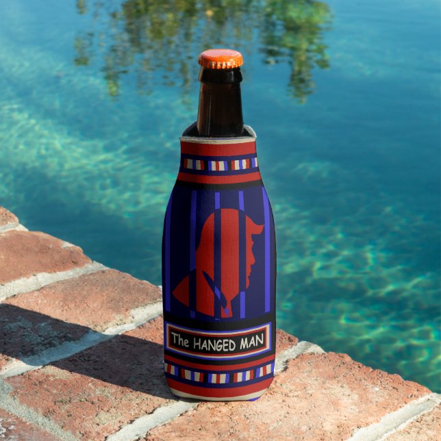 Porta-garrafa Tarot Card - HANGED MAN - Can Cooler (Piscina in situ)