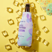 tema personalizado de sereia aniversariante roxo