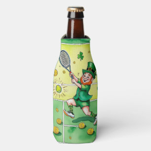 Porta-garrafa Tênis temático para o Dia de São Patrício