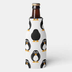 Porta-garrafa Teste padrão bonito do pinguim