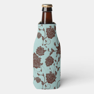 Porta-garrafa Teste padrão floral 9