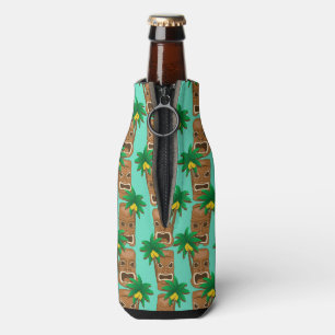 Porta-garrafa Teste padrão havaiano da repetição de Tiki
