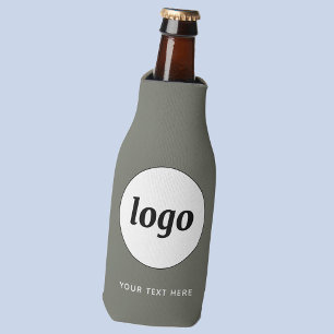 Porta-garrafa Texto simples do logotipo Promocional comercial Ve