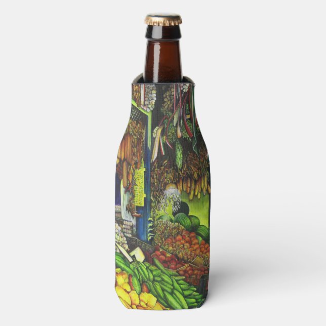 Porta-garrafa Threads Comuns de Interações Humanas, Budapeste (Frente da Garrafa)