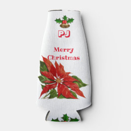Porta-garrafa Titular Personalizado de Stubby de Natal