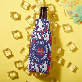 Porta-garrafa Todos os padrões estrelados de pickleball [EUA], c