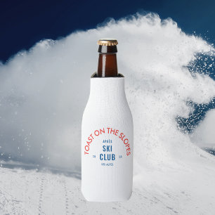 Porta-garrafa Torrada Nas Encostas Clube Après Ski Vermelho & Az