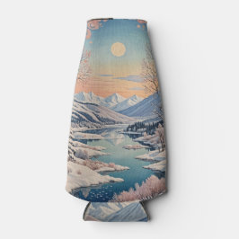 Porta-garrafa Tranquilidade do inverno