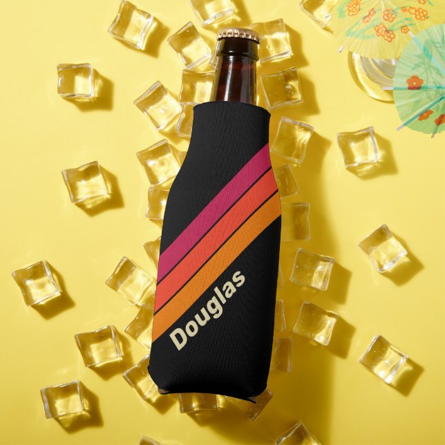 Porta-garrafa Trechos de VHS Retroativos com Nome (Verão in situ)