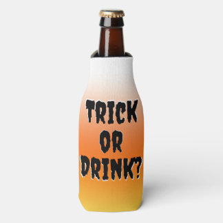 Porta-garrafa Trick or Drink Cute Spooky Halloween Garrafa Resfr