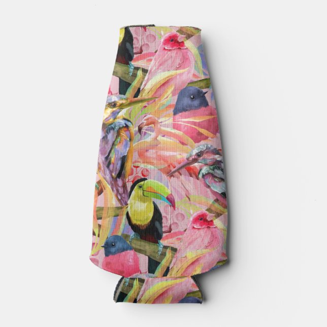 Porta-garrafa Tropical Birds (Frente)