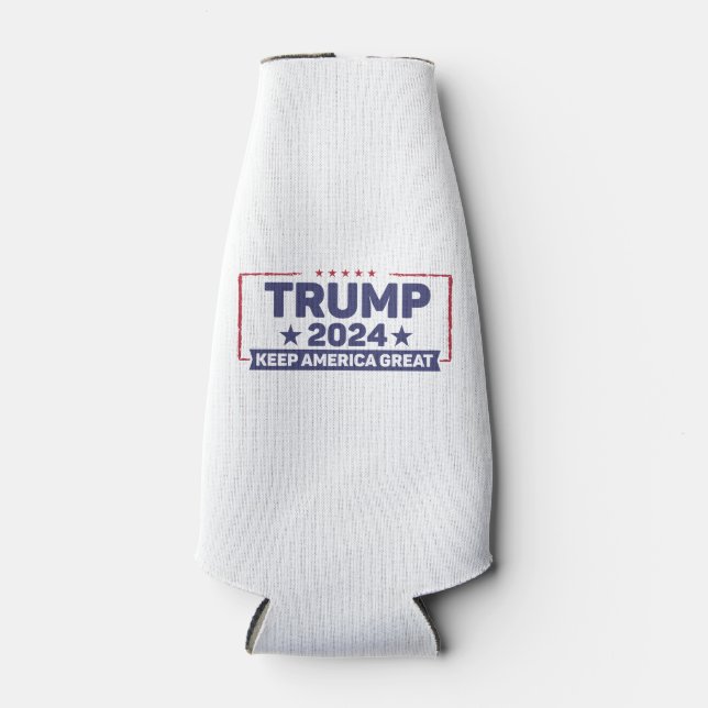 Porta-garrafa Trump 2024 - Keep America Excelente (Frente)