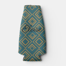 Porta-garrafa Turquoise Art Deco