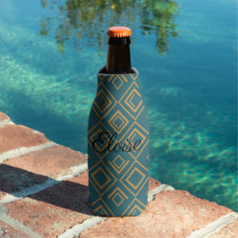 Porta-garrafa Turquoise Art Deco