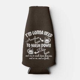 Porta-garrafa Vai Precisar De Outra Tipografia Da Cerveja Person