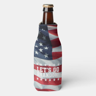 Porta-garrafa VAMOS VÁ BRANDON! [Fonte 6] Bolsa do refrigerador 