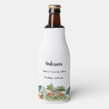 Veados florestais de férias familiares