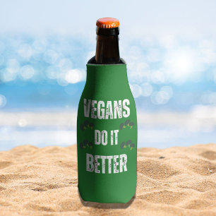 Porta-garrafa Vegans fazem isso melhor Slogan de Vegan pode resf