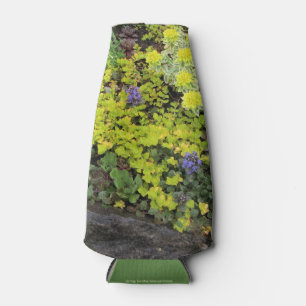 Porta-garrafa Vegetações rasteira do jardim da casa de campo d