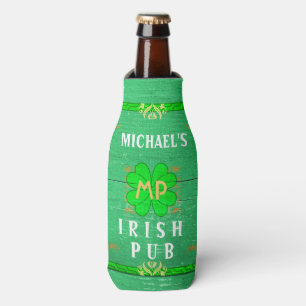 Porta-garrafa Verde St Patrick Home conhecido feito sob