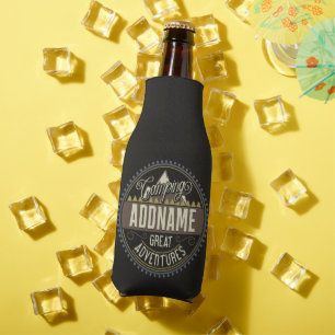 Porta-garrafa Viagem de Acampamento Familiar Personalizada ADD N