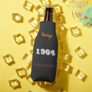 Porta-garrafa Vintage 1964, edição limitada, 62ª edição, Present