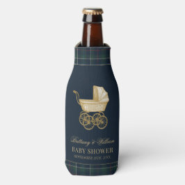 Porta-garrafa Vintage Baby Carriage Classic Baby Shower 