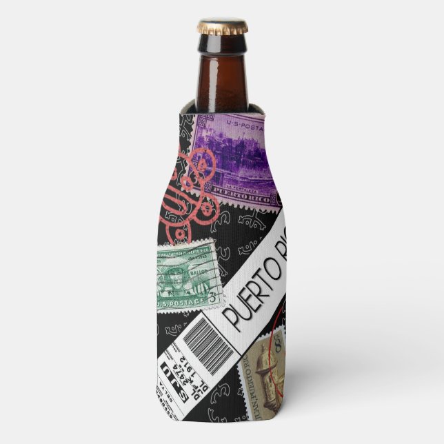 Porta-garrafa Welcome to Puerto Rico (Frente da Garrafa)