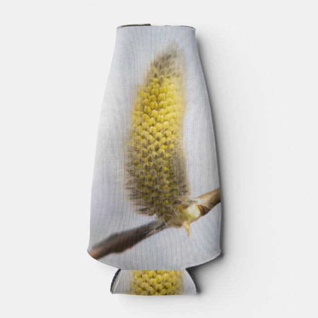 Porta-garrafa Willow Catkins - Mundo Prateado (Frente)