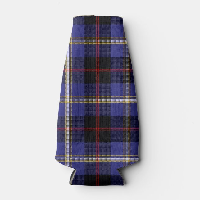 Porta-garrafa Xadrez do Scottish Clan Hill Tartan (Frente)