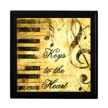 Teclas Para A Caixa De Presentes De Joias De Guard