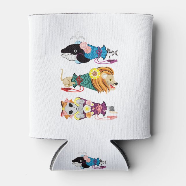 PORTA-LATA 動物メガホン…魚・猫・女子（リメイク） (Frente)