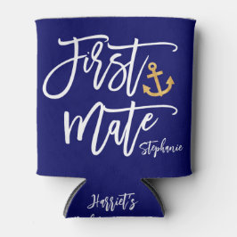 Porta-lata 1º imediato Dama de honra de marinheiro despedida 