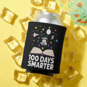 Porta-lata 100º Dia De Escola 100 Dias Livros Mais Inteligent