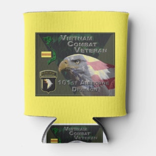 Porta-lata 1010Div rua Vietname Combat Veterano