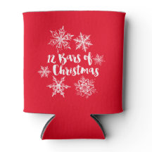 12 Bares de Natal e Flocos de Neve